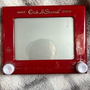 This is a brand new etch a sketch. Never been used